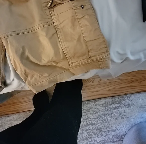 Tan Cargo Shorts - Picture 2 of 5